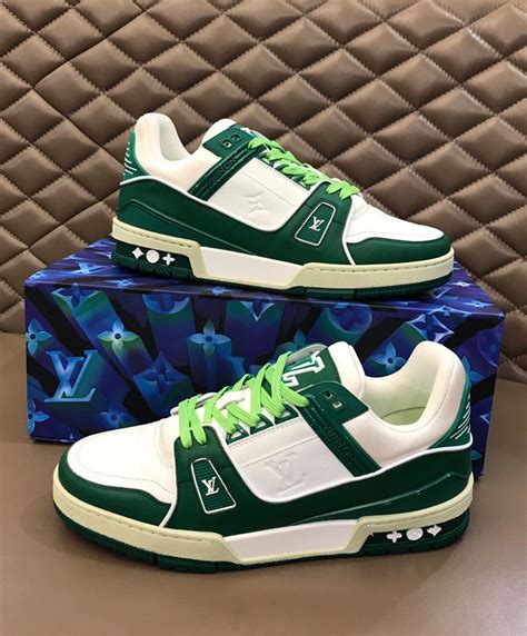 louis vuitton sneakers men green